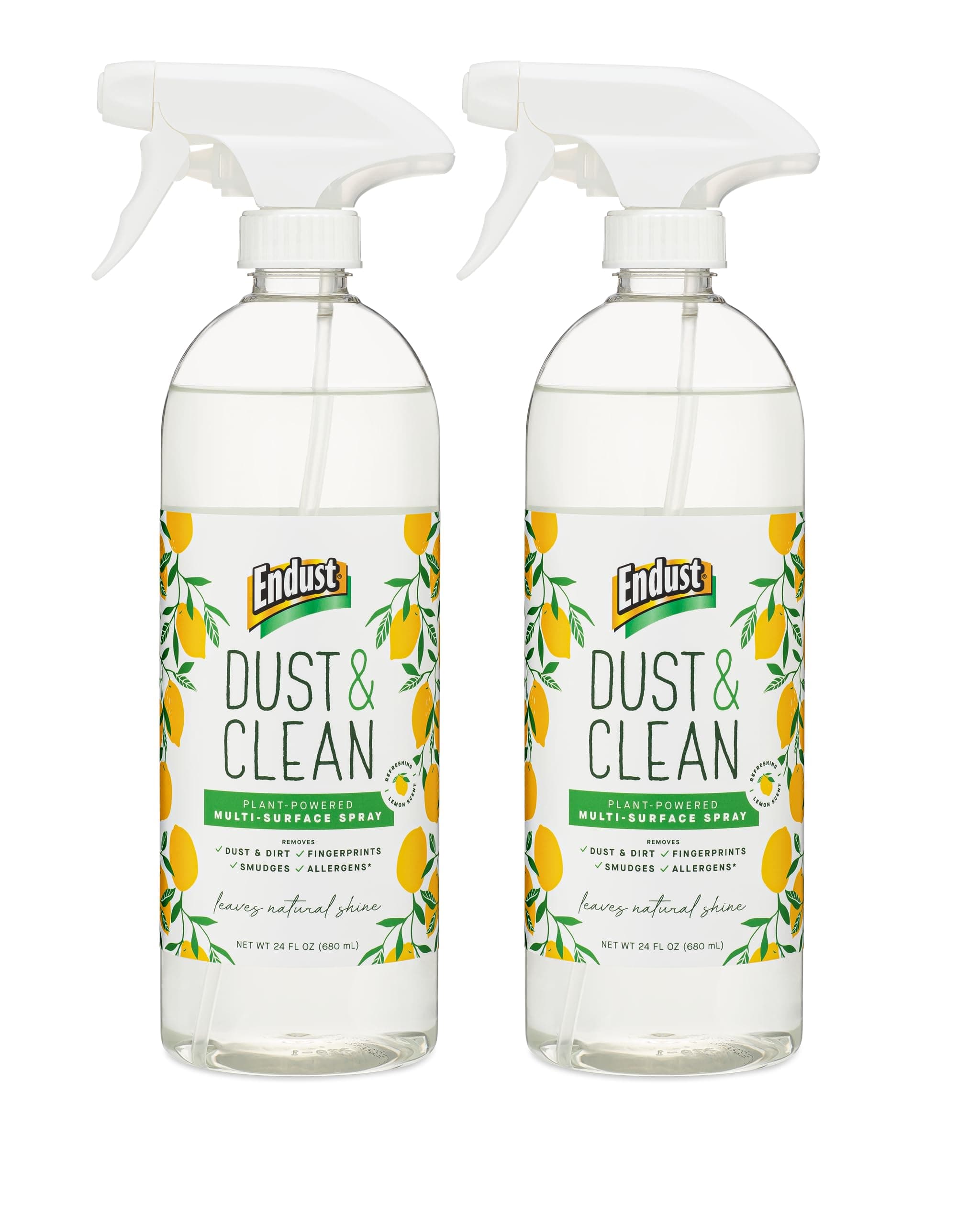 Plant-based Multi-surface Dusting & Cleaning Spray, 24 Fl Oz (Pack of 2)