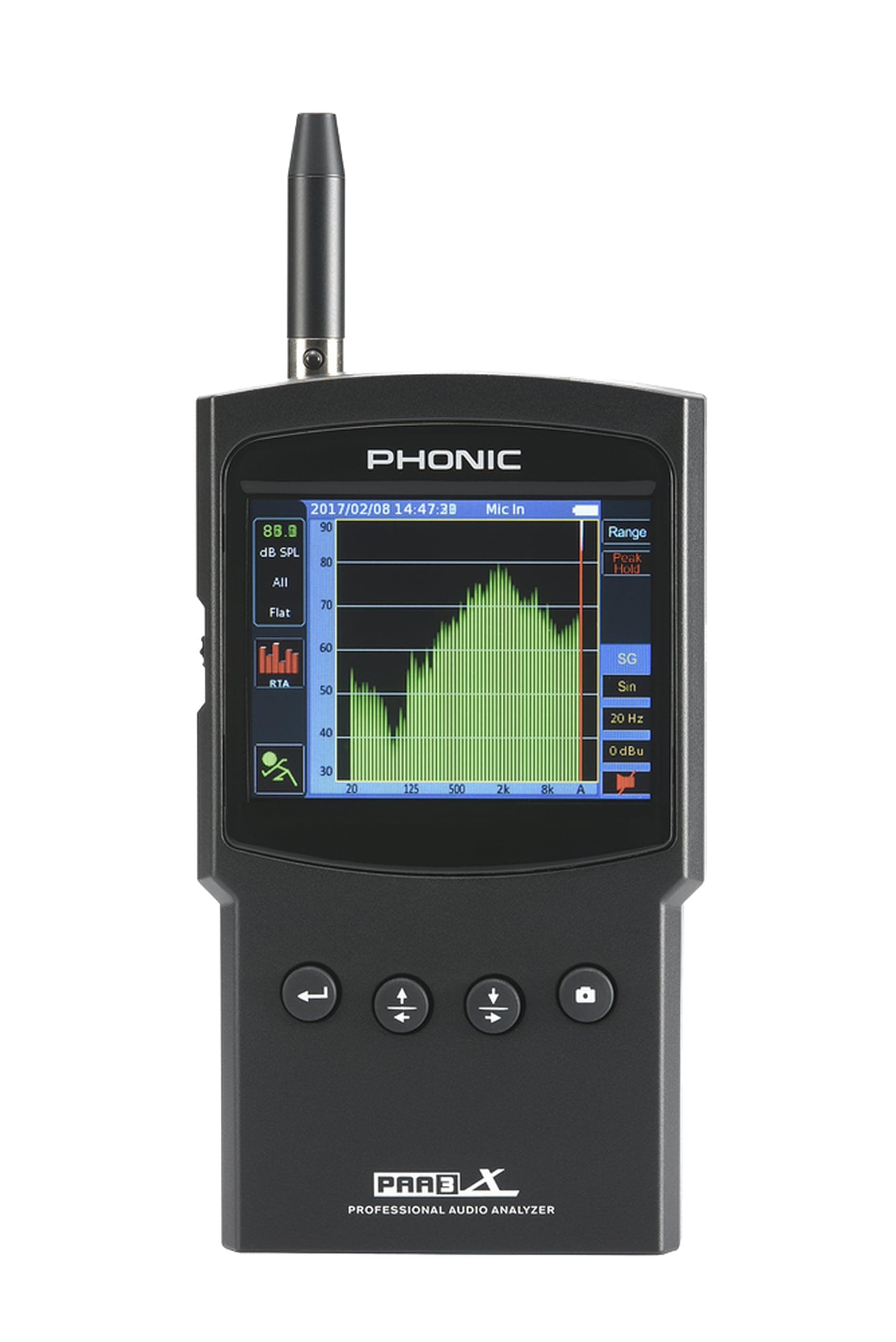 Phonic Audio Analyzer, Micro USB (PAA3X)