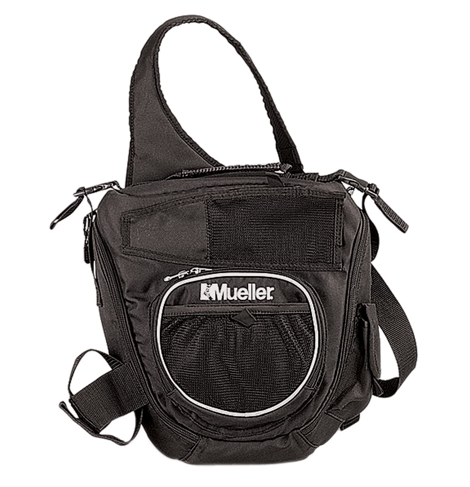 Sling Bag with Padded Adjustable Shoulder Strap with Outer/Inner Pockets - Easy Access to First Aid