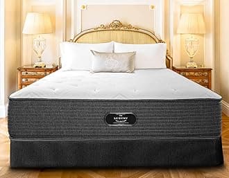 Bed - 14" Pillow Top Mattress with Pocket Coil Springs - California King