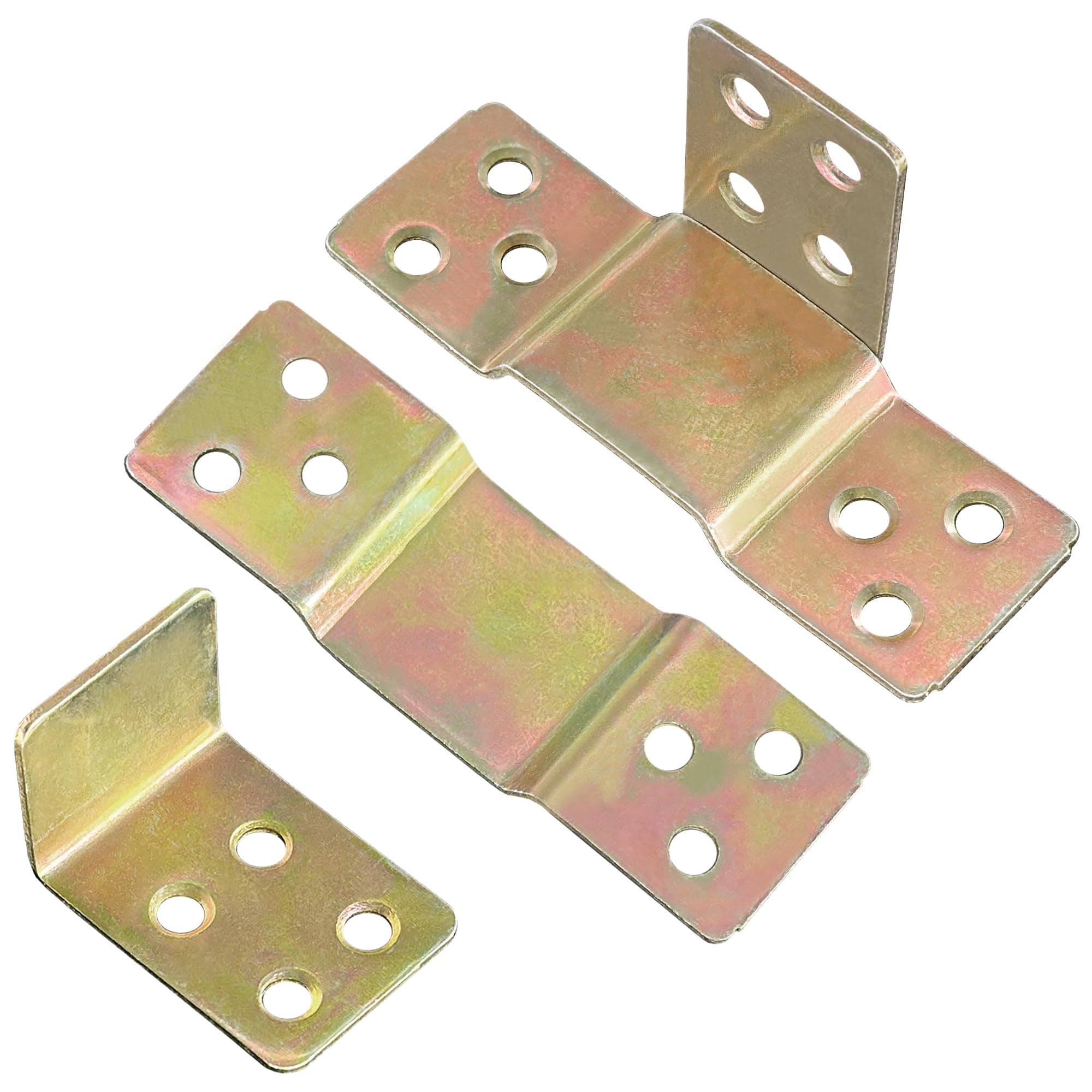 8 Sets Bed Rail Brackets,Metal Bed Connection