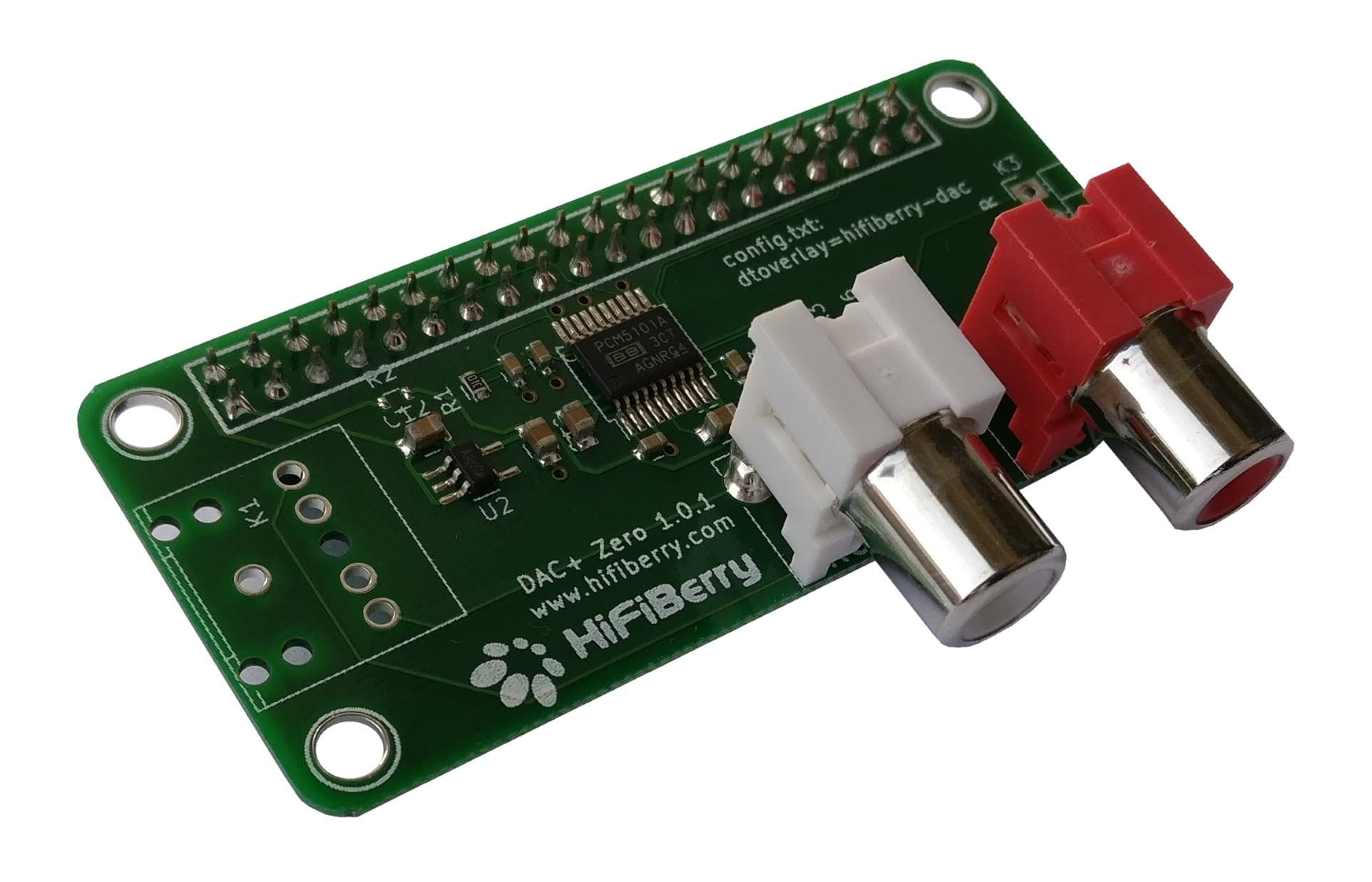 HiFiBerry DAC + Zero Suitable for (development kits): Raspberry Pi Zero