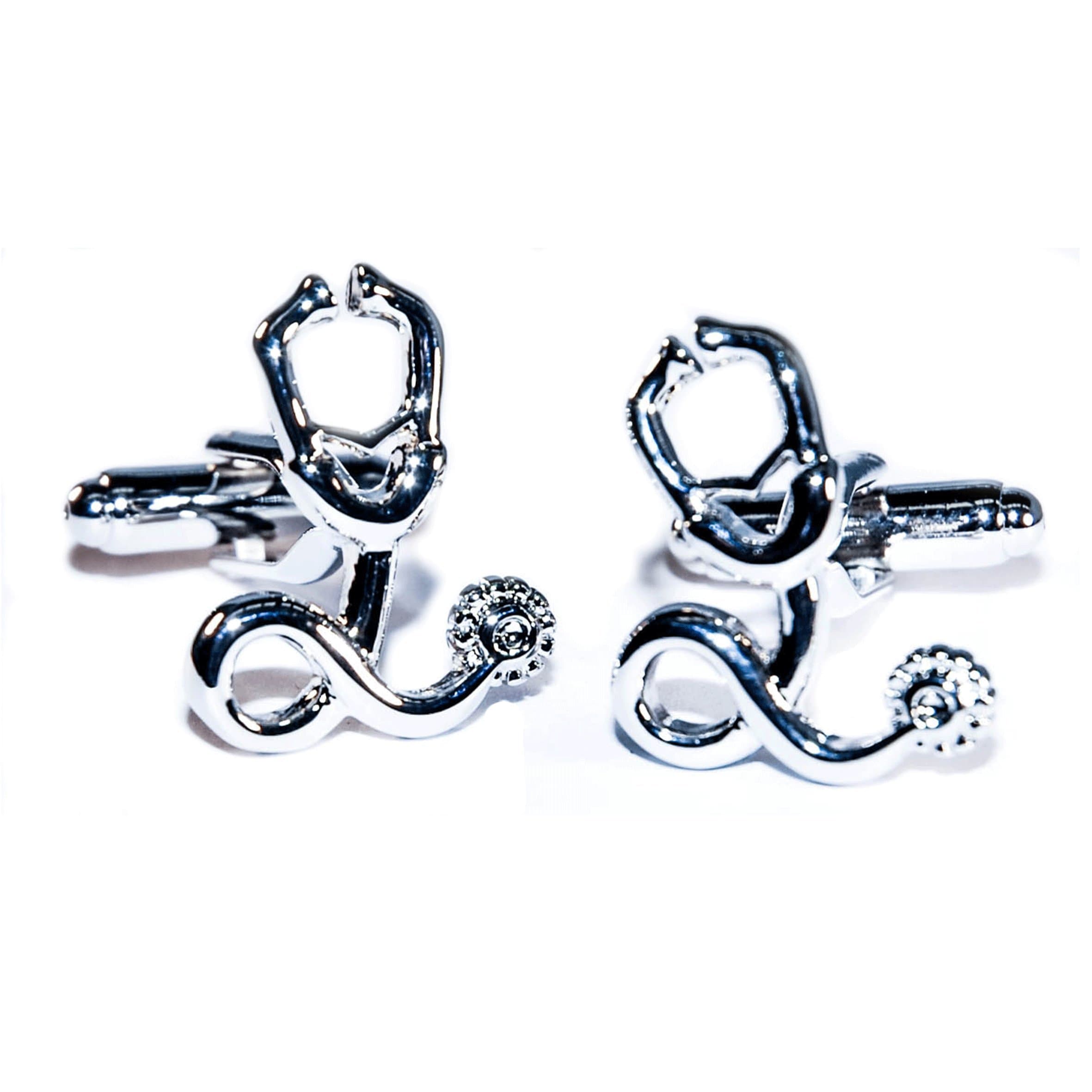 Stethoscope Cufflinks