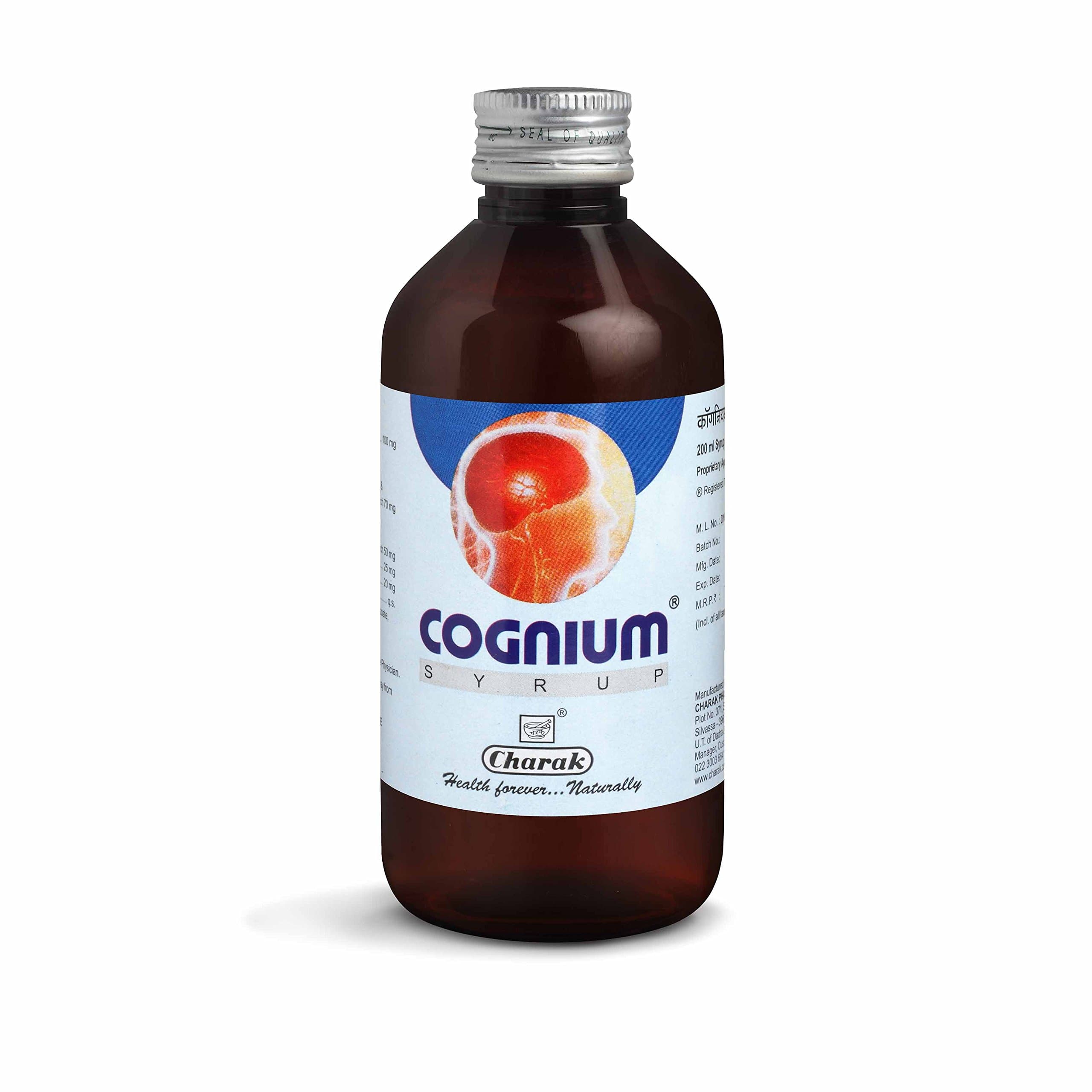 Pharma Cognium Syrup A Memory Enhancer - 200 ml (Pack of 2)