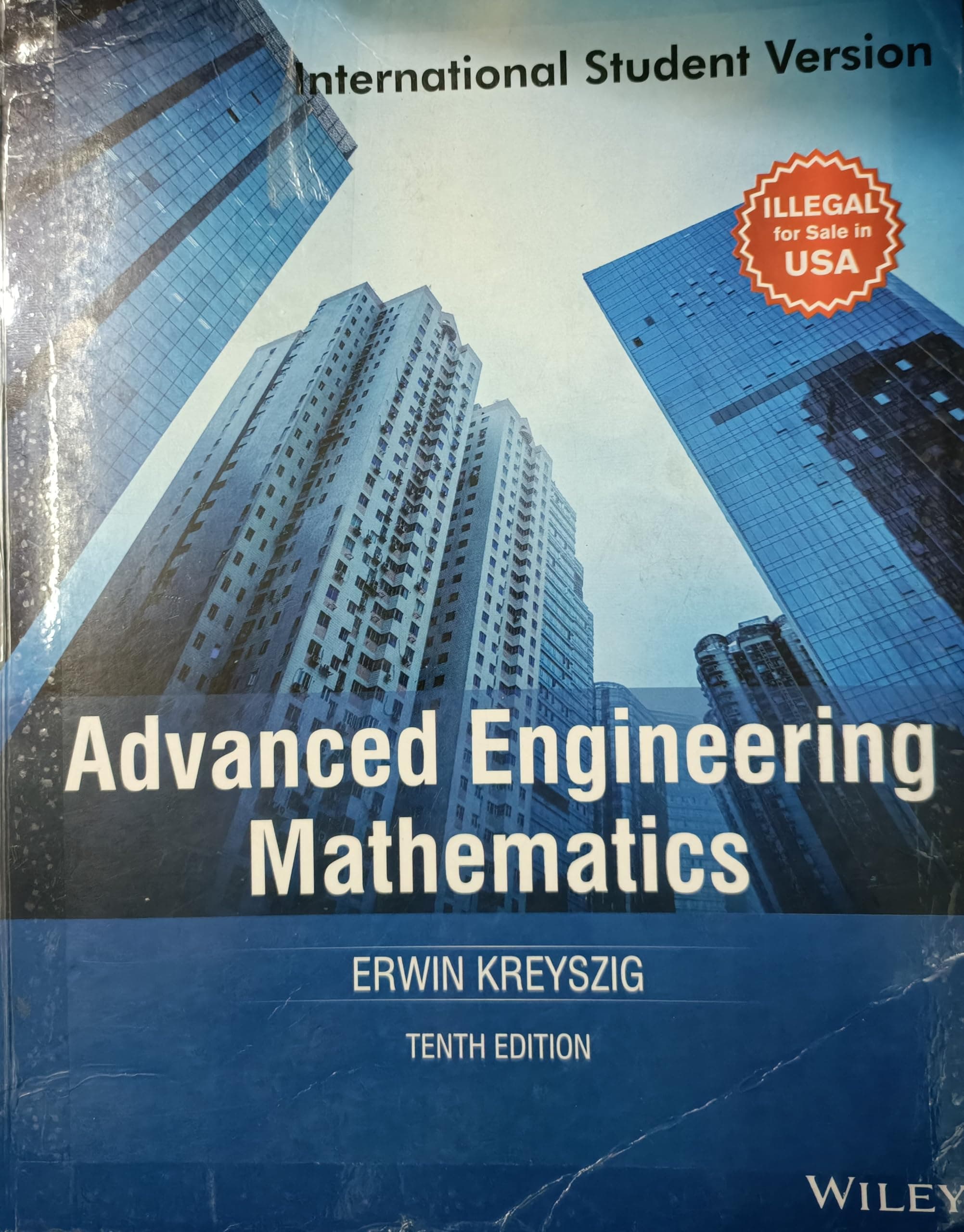 Wiley India Advanced Engineering Mathematics, 10Ed, Isv