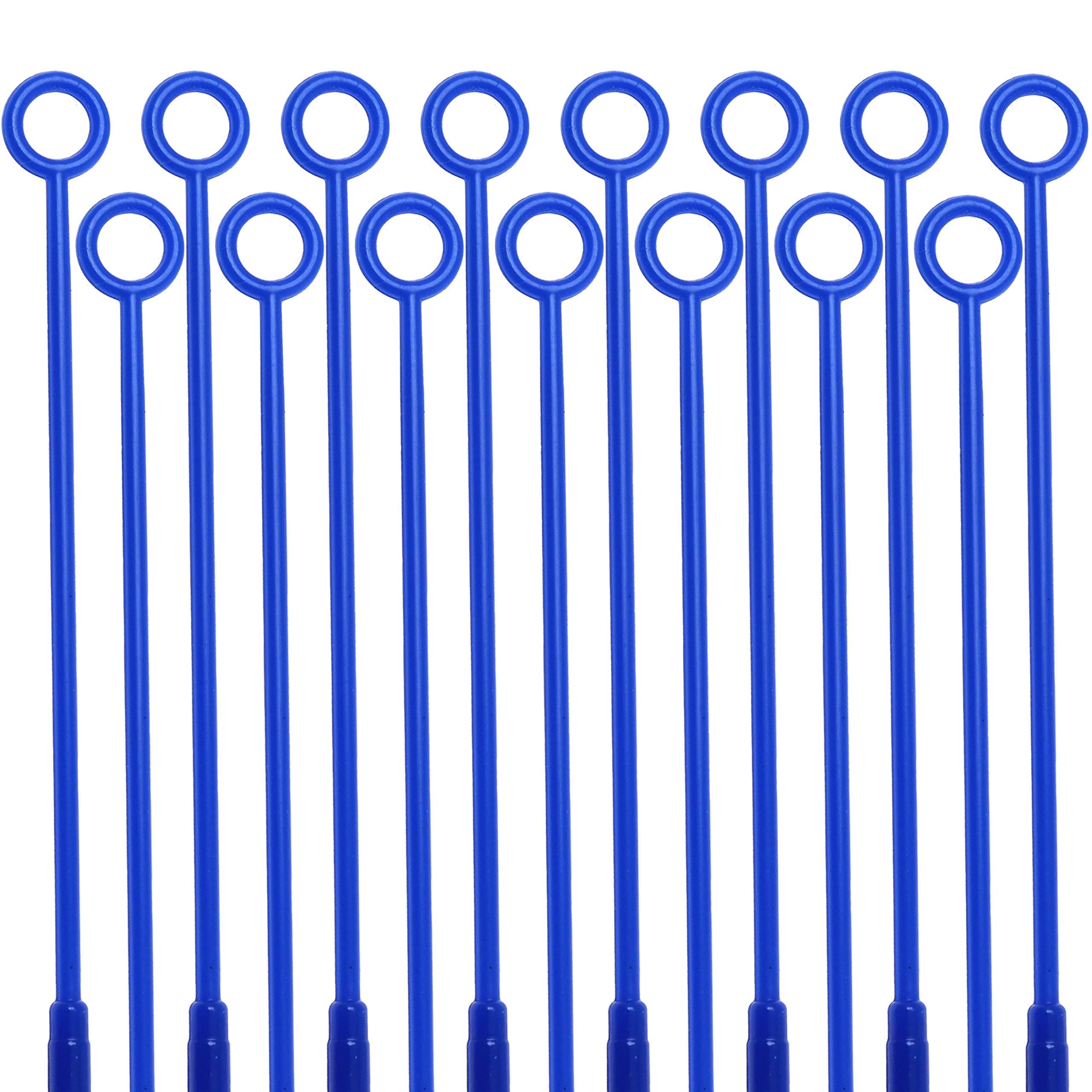 MEETOOT 100pcs 10ul Sampling Rod Disposable Inoculating Loop Individually Aseptic Package