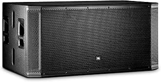 Professional SRX828SP Portable, Active, Amplified, Powered Dual 18 Inch Subwoofer System. 2000 Watt Peak Crown Amplifier. DJ, PA, Stage. Black