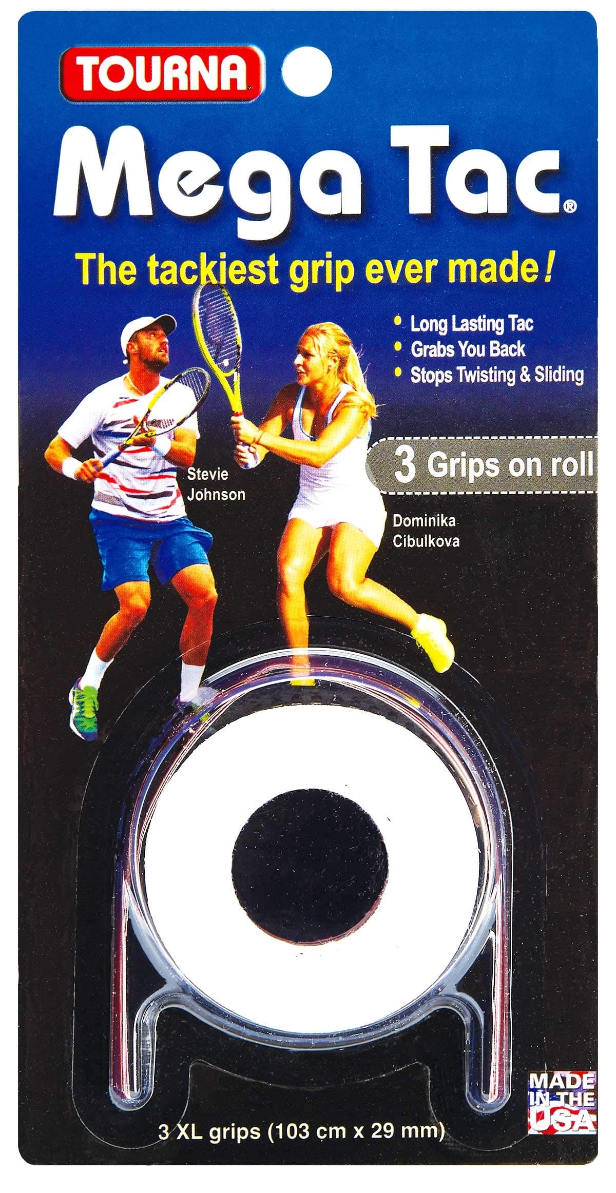 Mega Tac Extra Tacky Overgrip,3-Pack