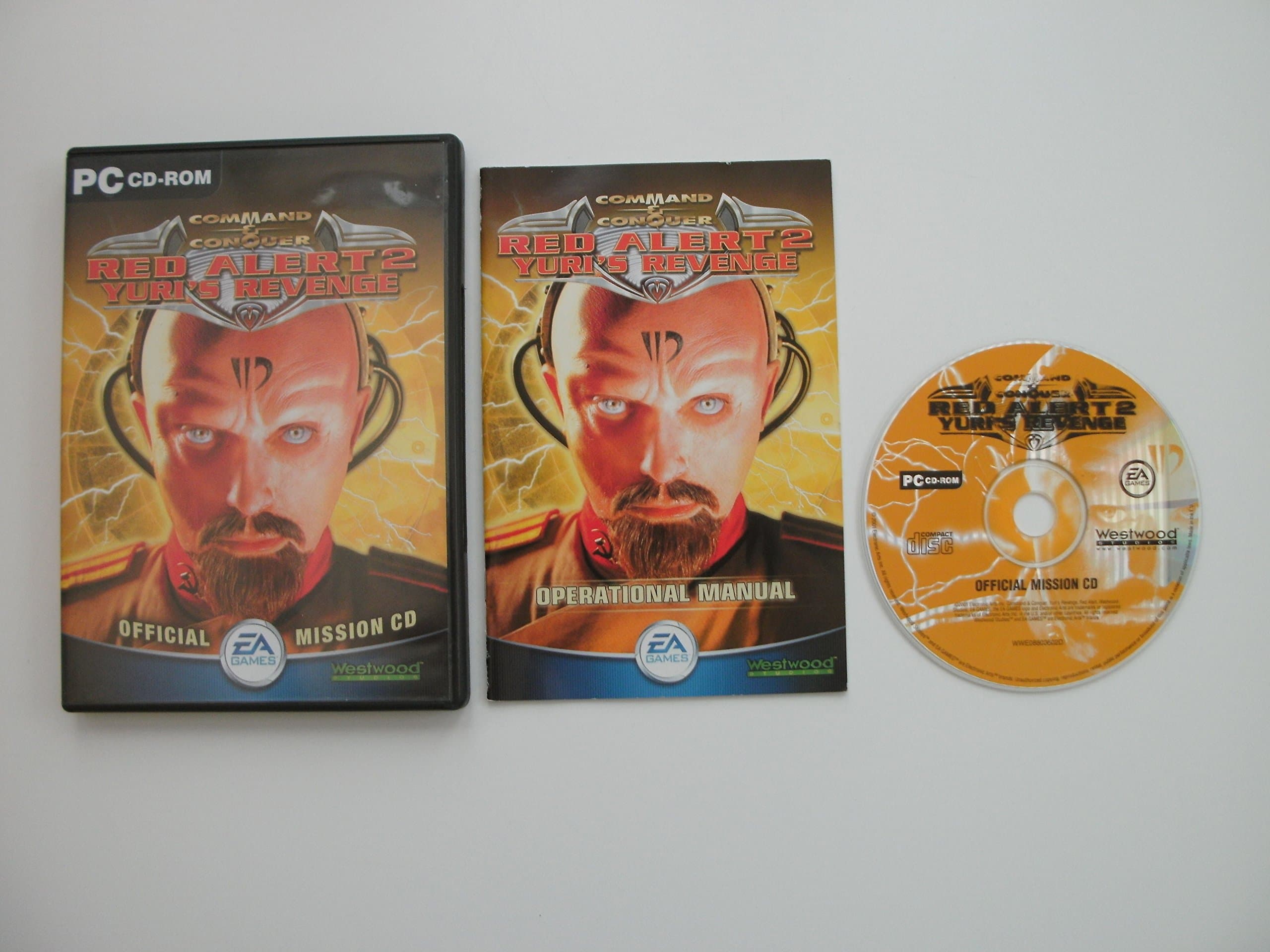 Command & Conquer Red Alert 2: Yuri's Revenge (PC CD)