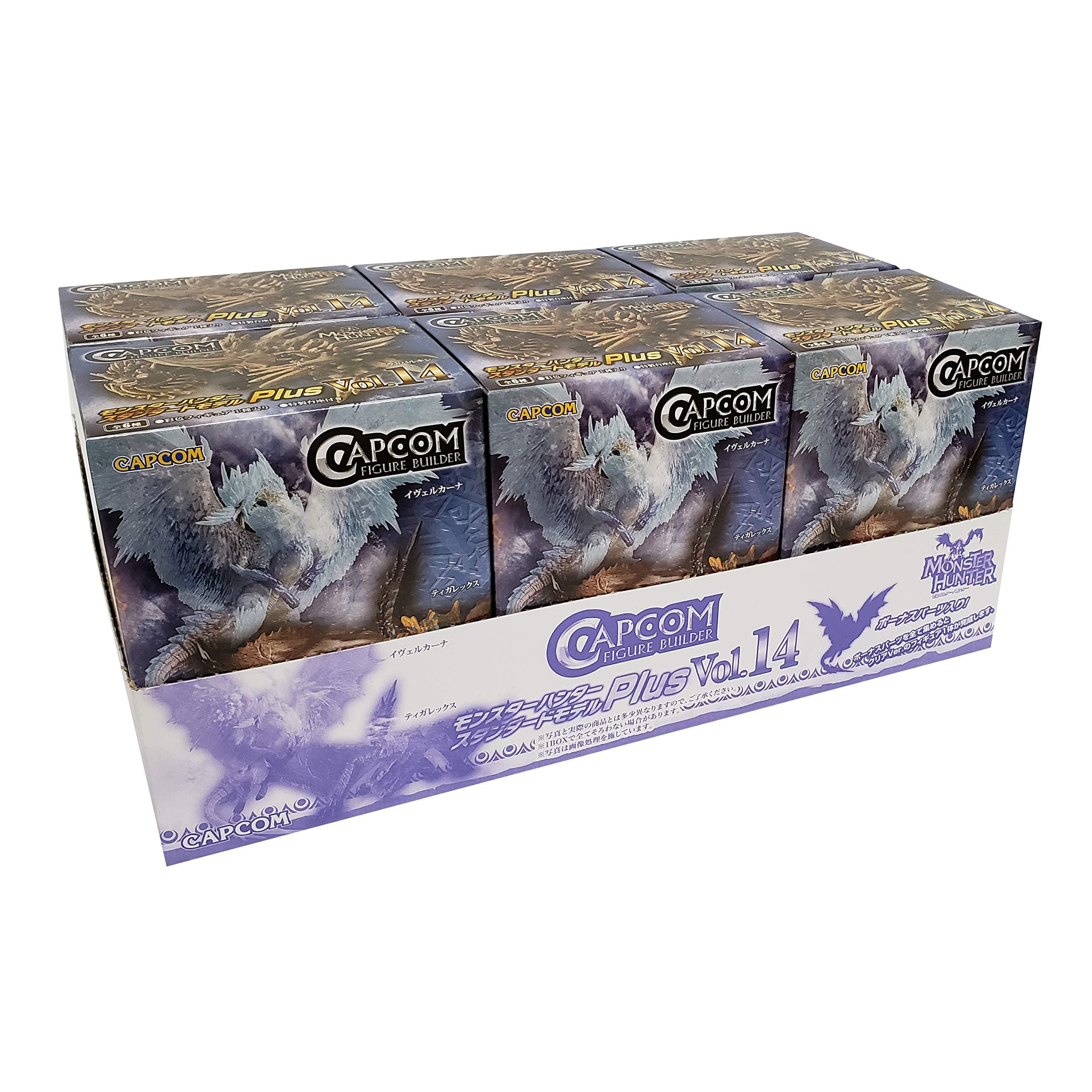Capcom Monster Hunter Plus Vol. 14 Blind Box Figures (Random Box Set of 6)