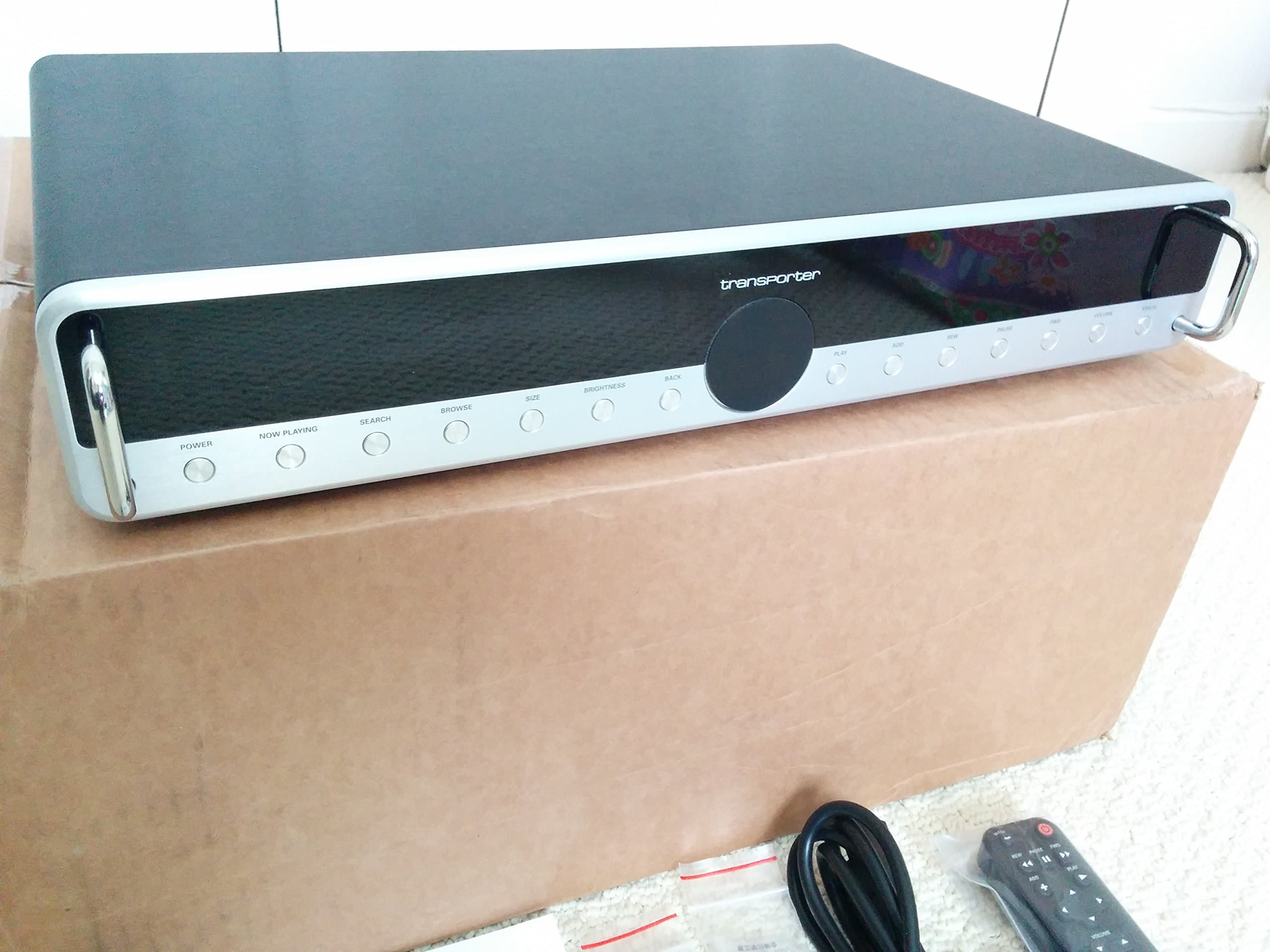 Logitech Transporter Network Music Player (Silver)