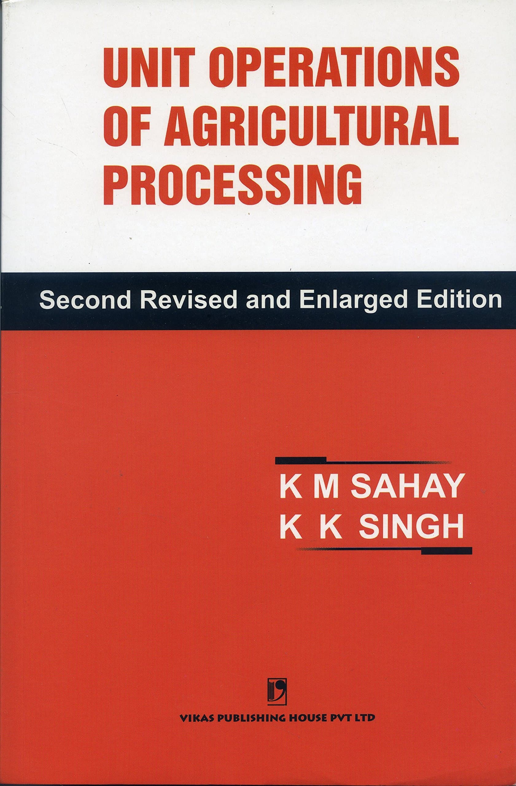 Unit Operations of Agricultural Processing